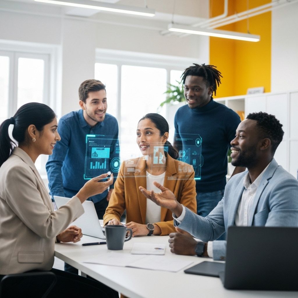 Collaborative AI Team - Humans and AI working together